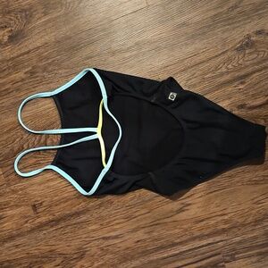 Jolyn Perry One-Piece Swimsuit Size 28 Fixed Back